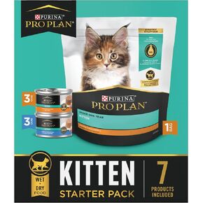 Purina Pro Plan High Protein Wet Hitten Food Pack ، Development Histten Favorites - (Pack of 24) 3 Oz. علب