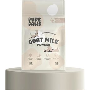 Goat Milk Powder 3lbs | for Dogs, Puppies, Cats, and Kittens - Single Ingredient Pet Supplement, Holistic Health, Sensitive Stomach, Food Topper for Picky Eaters (3lbs, Goat Milk)