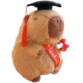 12-Inch Capybara Plush Toy Costume Cute Capybara Ultra-Soft Stuffed Animal for Children, Multi-Use Cuddly Pillow & Birthday Graduation Easter Gift for Boys and Girls(Turtle)