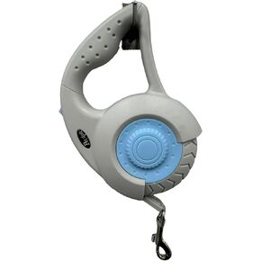 Automatic Retractable pet Skin, Stretchable Dog Skin, Stretchable Dog Leash, Suitable for Small and Medium-Sized Dogs, Explosion-Proof Design (Grayish Blue)