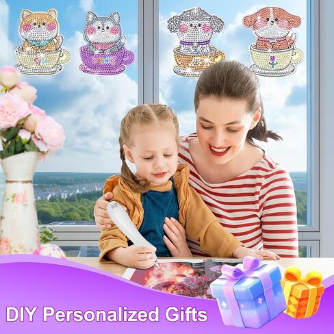 Electric Diamond Art Painting Pen,Wireless Pen with Vacuum Pump,3 Interchangeable Tips, 3 Adjustable Suction Modes,Wax-Free AB Diamond Inlay Accessories, DIY Diamond Painting Tools in Saudi Arabia