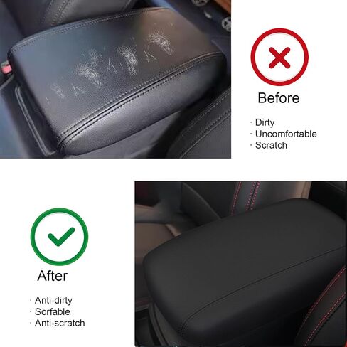 Armrest for 2022 2023 2024 Hyundai Tucson Black Arm Rest Cover for Car Tucson Center Console Cover in Saudi Arabia