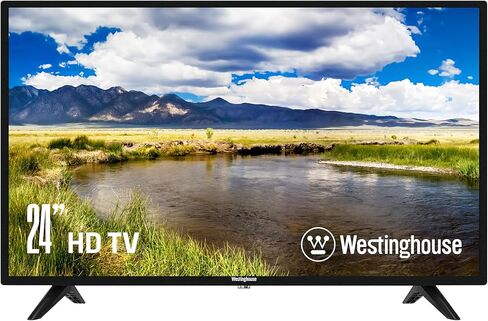 Westinghouse 32 Inch TV, 720p HD LED Small Flat Screen TV with HDMI, USB, VGA, & V-Chip Parental Controls, Non-Smart TV or Monitor for Home, Kitchen, RV Camper, or Office in Kuwait