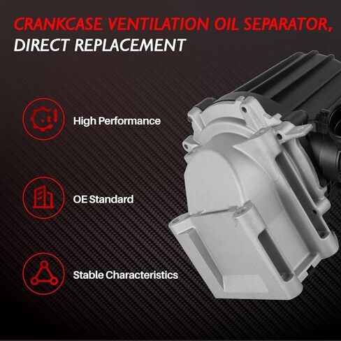 Crankcase Ventilation Oil Separator with Gasket 21122541 20499419 Replacement Fit for Volvo Mack D13 D16 MP8 Engine 2008-2014 Replace 20532891 in Saudi Arabia