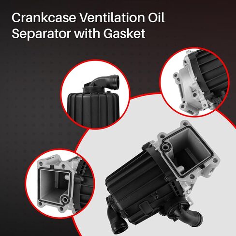 Crankcase Ventilation Oil Separator with Gasket 21122541 20499419 Replacement Fit for Volvo Mack D13 D16 MP8 Engine 2008-2014 Replace 20532891 in Saudi Arabia