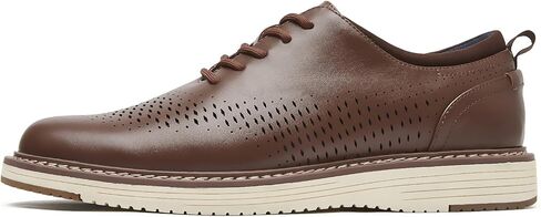 Men's Dress Oxford Shoes Wingtip Casual Business Shoes Comfortable Office Shoes Formal Work Lace Up Shoes in Saudi Arabia