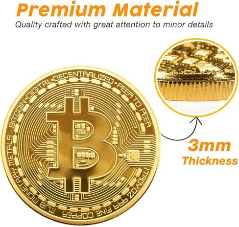 1Pcs Shiba Inu Coin, Shiba Commemorative Coin 24K Red and Gold Plated, 3mm SHIB Cryptocurrency, Collectible Coin with Protective Case, Blockchain Cryptocurrency, Home and Office Decoration in Saudi Arabia