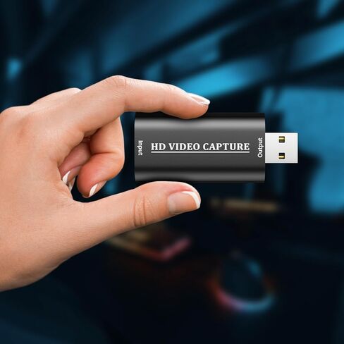 Capture Card, 1080p HDMI Capture Card Live Streaming Broadcasting, USB3.0 Cam Link Audio Video Capture Card Nintendo Switch/Xbox/PS4 /PS5/3ds in Saudi Arabia