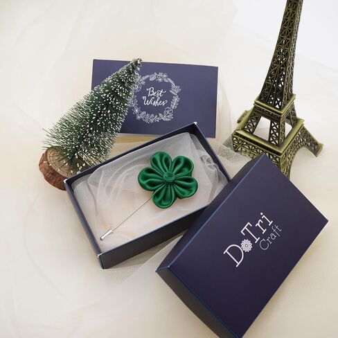 4.5cm Ribbon Fabric Flower buttoniere Suit PIN, Handmade brooch pin Men's Lapel Pin, Groom's Pin, Gift For Father's Day, Anniversary Gift Idea (Brown Mix Cream LIGHT STAR) in Saudi Arabia