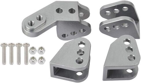RER11414 Aluminium Front Rear Axle Lower Link Mount for Redcat GEN8 RER11337 RER11414 (Red) in Saudi Arabia