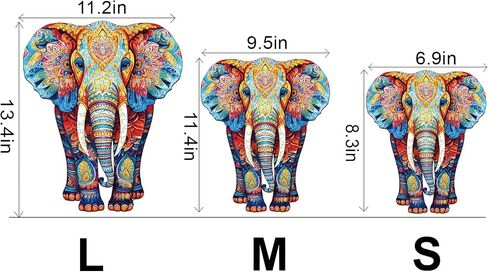 Wooden Puzzles for Adults, 200 Pieces Phoenix Puzzles, Wooden Adult Puzzles, Birthday Puzzles Gifts for Women Men (M-11.4 * 11.3in) in Saudi Arabia