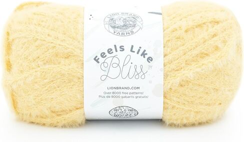 Lion Brand Yarn Feels Like Bliss Yarn, 1 Pack, Cocoa in Saudi Arabia