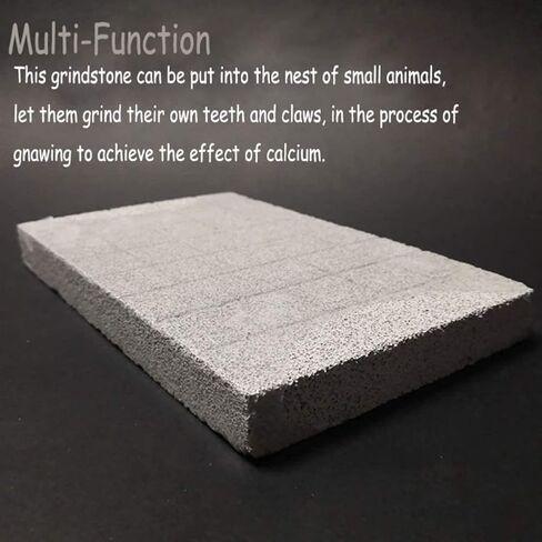 Hamailyi Rabbit Fad Foot Pads 2Pack Bunny طحن مطحنة منظمة صغيرة الحيوانات الحمم البركانية طحن الأسنان الحجر الهامستر مضغ حلوة الخيزر in Kuwait