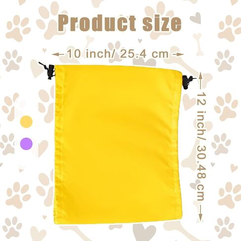 2 Pack Dog Bath Shower Cap, Dog Bathing Cap Waterproof Dog Ear Covers for Bath Ears Headband Snood Rain Hat Ear Wrap for Grooming (Pink+Yellow) in Saudi Arabia