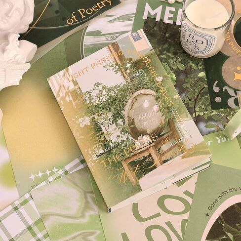 Scrapbooking Supplies Kit, Vintage Aesthetic Scrapbook Kit for Bullet Junk Journal, Stationery, A6 Grid Notebook, DIY Journaling Supplies, Birthday Craft Gift for Women Teen Girl Kid in Saudi Arabia