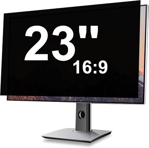 24 Inch Privacy Screen for Monitor for Widescreen Monitor - Anti Glare - Blue Light Filter - Anti-Scratch Protector (16:9 Aspect ratio) in Saudi Arabia