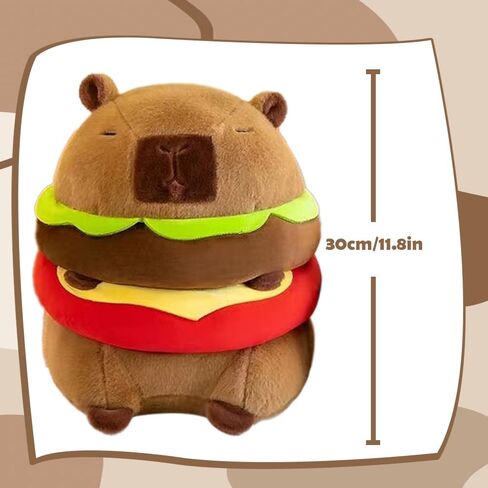 12-Inch Capybara Plush Toy Costume Cute Capybara Ultra-Soft Stuffed Animal for Children, Multi-Use Cuddly Pillow & Birthday Graduation Easter Gift for Boys and Girls(Turtle) in Saudi Arabia