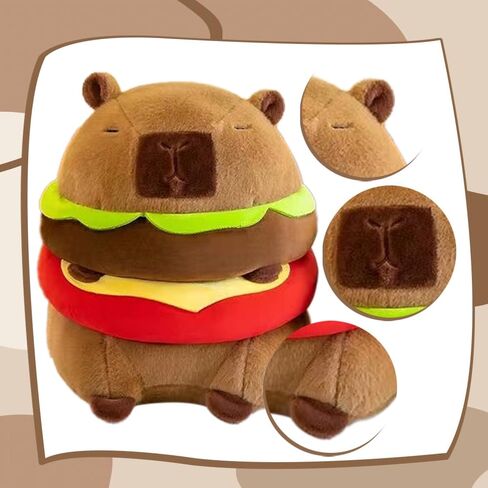 12-Inch Capybara Plush Toy Costume Cute Capybara Ultra-Soft Stuffed Animal for Children, Multi-Use Cuddly Pillow & Birthday Graduation Easter Gift for Boys and Girls(Turtle) in Saudi Arabia