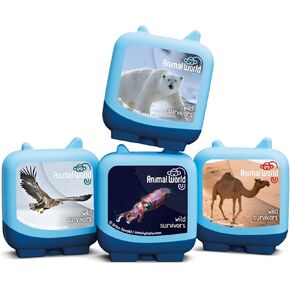Tonies Animal World: Wild Survivors Clever Set - 4 Pack