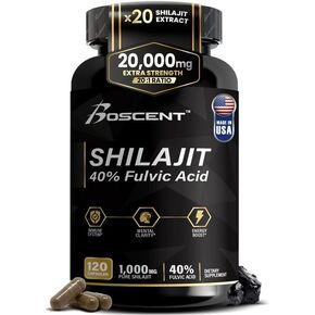 BOSCENT HMB and Vitamin D3 Supplement - 1,000 MG HMB with 4,000 UI of D3 and Calcium - Muscle Growth, Strength and Recovery. B-Hydroxy B-Methylbutyrate Butyrate Supplements - 180 Capsules (3 Month)