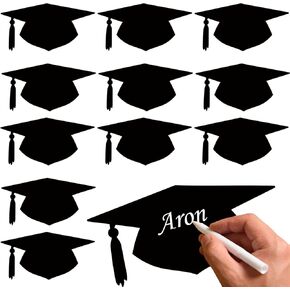 Mixteach 200 PCS Caps Caps Cletouts 3.74 "Paper Treguation Cap Capes Die Cut Class of 2025 Graduation Party Decorations Grad Hat Clutouts for High School College College Supplies