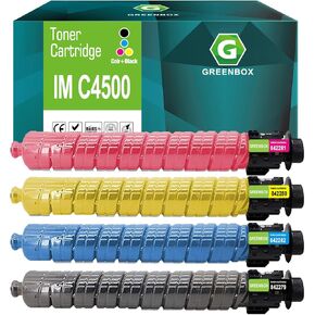 Greenbox التوافق IM C4500 IM C6000 IM C5500 استبدال خرطوشة الحبر لريكوه 842279 842280 842281 842282 لطابعة IMC4500 IMC6000 IMC5500