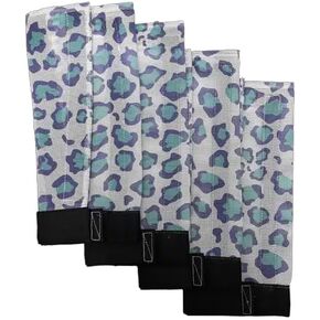 Fly Free Products Standard Fly Fly Boots- teal purple cheetah