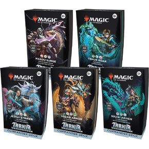 Magic: The Gathering Tarkir: Dragonstorm - Commander Deck Bundle - Includes All 5 Decks