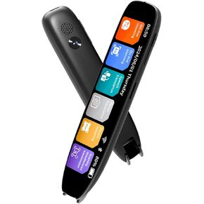 Translation Pen,Assistive Reading Pen for Dyslexia,142 Language Translator Pen,Online/Offline/Text to Speech/Photo traductor Pen,Language Learners,Travel, Business People ﻿Pen Scanner