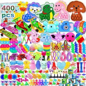 1000 Pcs Party Favors for Kids, Fidget Toys Bulk, Prizes for Kids, Fidget Stocking Stuffers Birthday Party Gifts, Carnival Treasure Classroom Prizes Box, Goodie Bag Stuffers, Birthday Party Toys