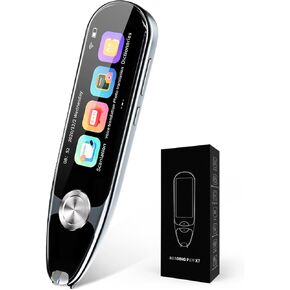 قلم المترجم ، قارئ الماسح الضوئي PEN 112 LAGHES OCR Digital Transling Translation Pen Device to Text-to-Speech ، Pen Reader for Dyslexia ، Excerpt Text ، Translation Photo ، Panicay Pen للطلاب البالغين