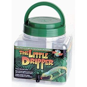 Zoomed 70oz Little Dripper for Chameleons - Includes Attached DBDPet Pro-Tip Guide - Let Water Continuously Drip into Your Chameleon's Enclosure!