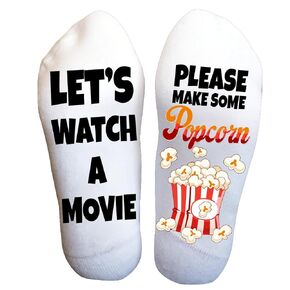 If You Can Read This Socks - Popcorn Gifts for Men, Funny Socks for Women Teen Girls - Popcorn Gifts Socks, Funny Popcorn Gift Ideas Socks for Women Christmas Stocking Stuffers