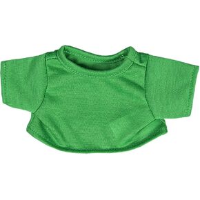 Green T-Shirt Fits Most 8"-10" Webkinz, Shining Star and 8"-10" Make Your Own Stuffed Animals and Build-A-Bear