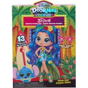 فقط قم بتشغيل Disney Tablables Adoorbs Stitch Superfan Doll Coco ، العرض الأول للفيلم ، Unbox 10 Mini Associory ، شخصان حصريان ، منطقة اللعب الممتعة ، هدايا الألعاب للجامعات ، المشجعين ، Tweens ، Girls & Kids 5