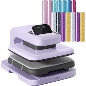 Htvront Auto Heat Press 2 حزمة - حرارة تلقائية اضغط 2 و 15 حزمة 12 "× 10"