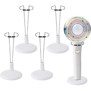 BOXOB 5pcs Lightstick Stand Kpop, Doll Display Stand Lightstick Holder Storage Rack Action Figure & Lightstick Support Bracket for Idol Concert and Mini Dolls