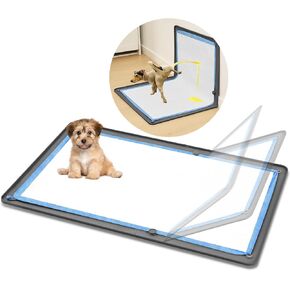 Dog Pee Pad Holder 24 x 35 Inch Silicone Puppy Pee Pads Holder for Dog Wee WeeTraining with High Edge Leakproof for Floor Protect Fit Disposable and Washable Pads