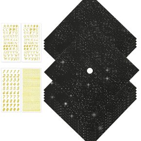 10 Pieces Graduation Cap Decoration Blank Glitter Graduation Cap Topper Glitter Alphabet Letter Stickers Gemstone Board Stickers for Cap Decor