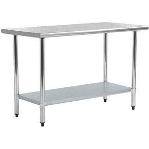 BestMassage 24"x60" Stainless Steel Kitchen Work Table Commercial Kitchen Restaurant Table