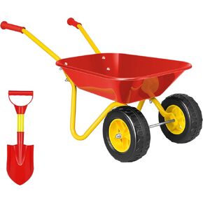 Vivohome Kids Wheelbarrow Children Garden Cart مع طفل صغير للأدوات البستنة