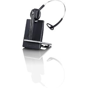 Sennheiser D 10 USB ML - US (506418) سماعة رأس لاسلكية أحادية الجانب ، مع اتصال Softphone المباشر ، ميكروفون إلغاء الضوضاء ، وهو Skype for Business Certified (Black)