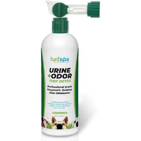 TurfSpa™ Urine & Odor Turf Detox, Pet Urine Odor Eliminator for Dogs, Ideal Pet Urine Enzyme Cleaner for Artificial Grass, Concrete, Rocks, Sod & Patios - 32 oz