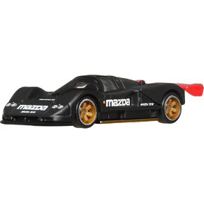 Hot Wheels Premium Car Culture Collectible Toy Car, 1:64 Scale Die-Cast Mazda 787B, Hammer Drop Vehicle with Real Riders Tires