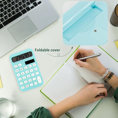 Basic Calculator,Small Calculator,Cute Calculator,Solar Calculator,Mini Calculator,Simple Calculator,Calculators Desktop,Desk Calculator,Mechanical Calculator,School Calculator,Pocket Calculator White in Saudi Arabia