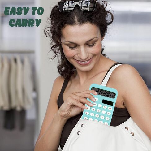 Basic Calculator,Small Calculator,Cute Calculator,Solar Calculator,Mini Calculator,Simple Calculator,Calculators Desktop,Desk Calculator,Mechanical Calculator,School Calculator,Pocket Calculator White in Saudi Arabia