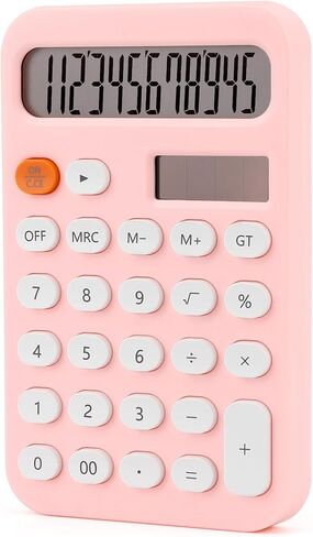 Basic Calculator,Small Calculator,Cute Calculator,Solar Calculator,Mini Calculator,Simple Calculator,Calculators Desktop,Desk Calculator,Mechanical Calculator,School Calculator,Pocket Calculator White in Saudi Arabia