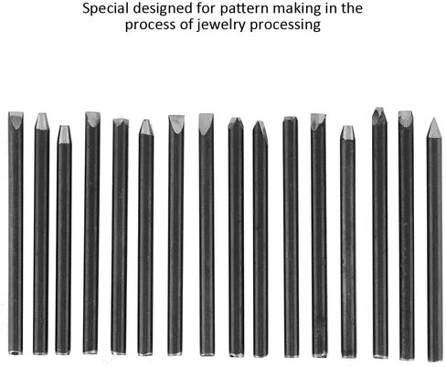 Metal Jewelry Anvil Chisel Kit, Professional Jewelry Punch Stamp Anvil Chisel Equipment Kit for Jewelry Processing Making Carving Tools Hand Carved Jewelry Goldsmithtools in Saudi Arabia