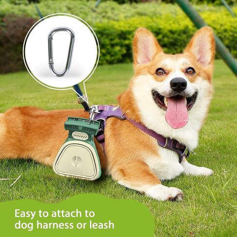 SUPERDESIGN Dog Pooper Scooper, Pooper Scooper for Small and Large Dogs, Dog Poop Scooper for Yard, Pooper Scooper with Bag Attachment and Leash Clip, Ideal for Walks, Travel and Camping (Large,Black) in Kuwait