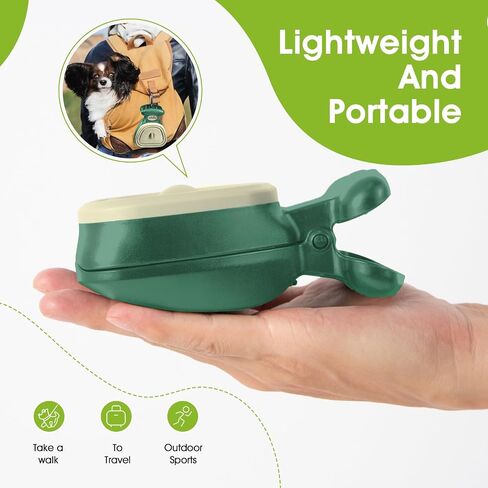 SUPERDESIGN Dog Pooper Scooper, Pooper Scooper for Small and Large Dogs, Dog Poop Scooper for Yard, Pooper Scooper with Bag Attachment and Leash Clip, Ideal for Walks, Travel and Camping (Large,Black) in Kuwait